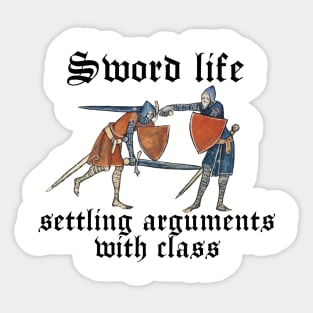 Sword Life Sticker